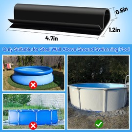 Pack of 24 Pool Clips, Winter Clips for Pool Cover, Pool Clips for Tarpaulin, Pool Cover Clips for Above-Ground Pool, Clips for Attaching the Above-Ground Pool Cover (Black-24)