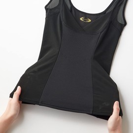 Gunze RZ1056 RIZAP Women's Body Shaper, crystal beige