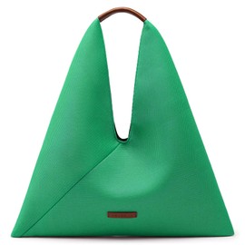 NEWBELLA Anne Knitted Shoulder Hobo Bag City Chic Sporty Women Hobo Handbags,Green