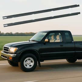 Car Window Weather Stripping Molding Trim Belt for 1995-2004 Toyota Tacoma, Replace 68160-04020 68210-04020