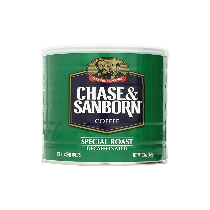 Chase & Sanborn Coffee, Special Roast Decaf Ground Coffee, Medium