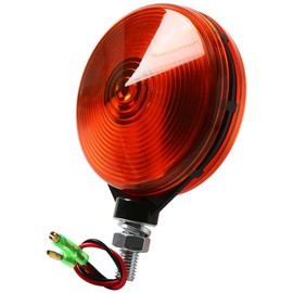 JKIANTECH 3C081-75870 Amber Hazard Light Fits for Kubota B L M Series Tractors B2320 B2620 B2650 B2920 B3000 L4740 L4760 L5040 L5060 L5240 M5040 M7040 M8540 Replace# 3C08175870 W9501-66001