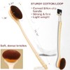 Lotion Applicator for Back, Feet, Long Handle Curved, Back Sunscreen