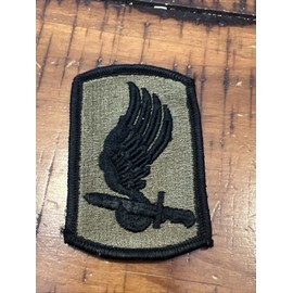 173rd Airborne Infantry (no Tab) Subdued U.S. Army Shoulder Patch