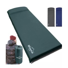 Powerlix Sleeping Pad Self-Inflating Foam - Insulated 3 inch Ultrathick Camping Mattress
