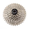 Clarks Cycle Systems C-10SC Nickle Plated 10 Speed Cassette, Silver,