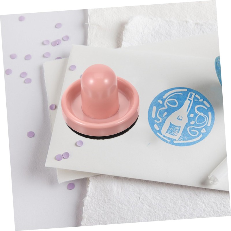 Operitacx Chic Stamping Tool for Card Making Pink Pressing Tool