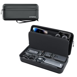 CYNOVA Black DJI OSMO Pocket 3 Carrying Bag, Shockproof DJI Pocket 3 Camera Bag Storage Case Protective Bag Handheld Case for DJI OSMO Pocket 3 Accessories