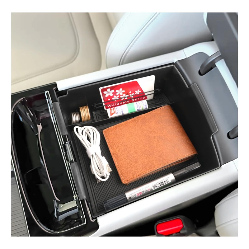 SXCY 2PCS for 2025 2026 Hyundai Tucson Center Console Organizer