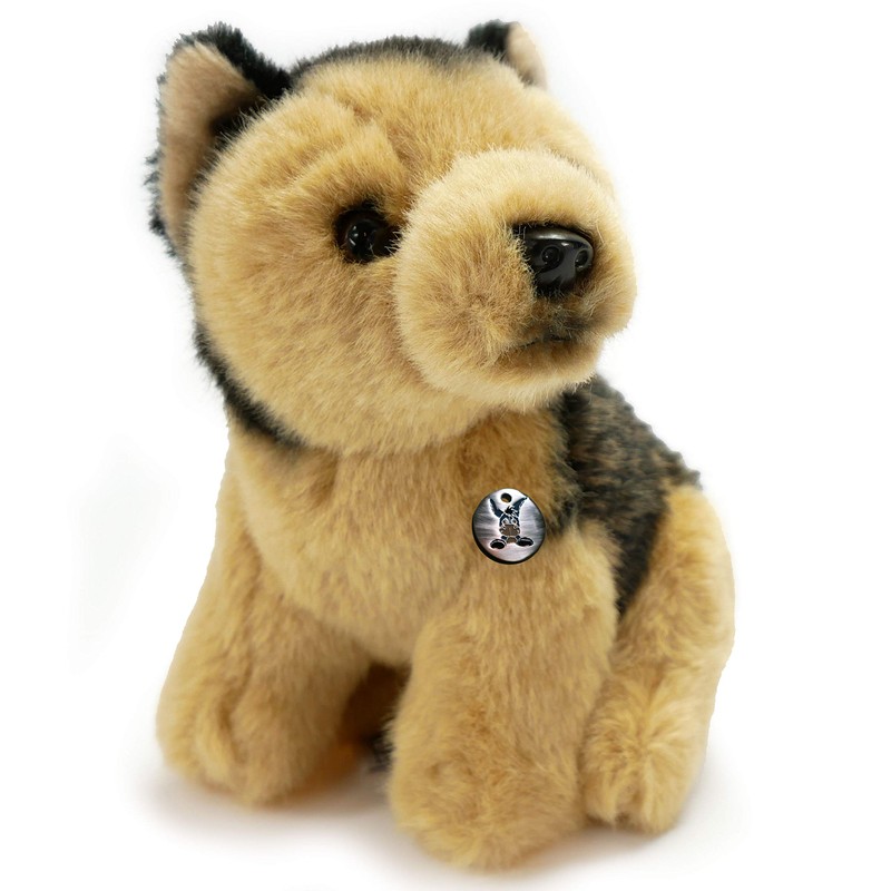 Shepherd Cuddly Toy Sitting 12 cm Plush Dog Lexi