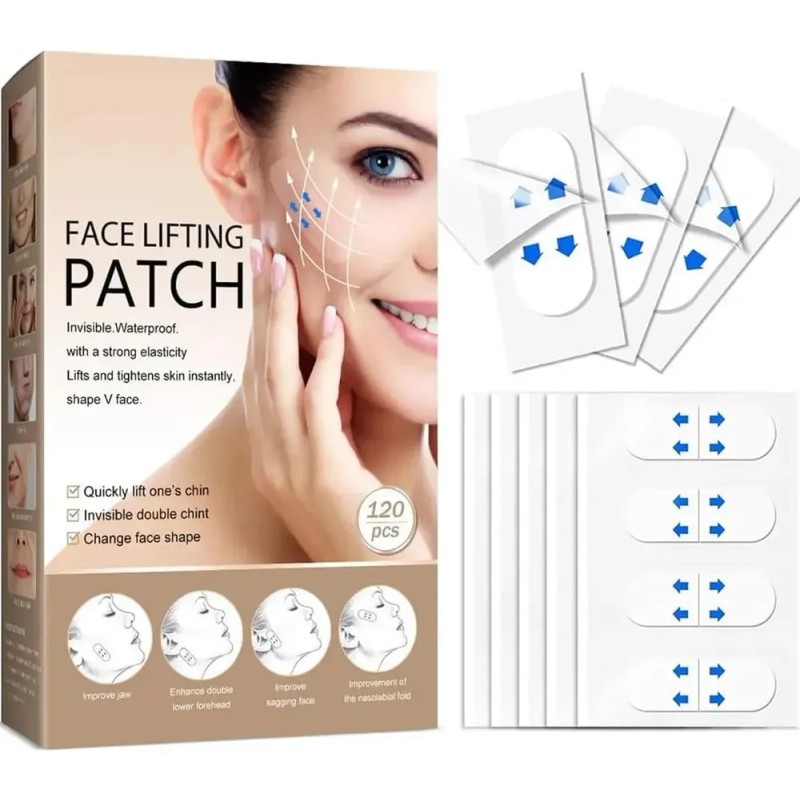 Cintas Lifting Facial Invisibles Moldeador Rostro