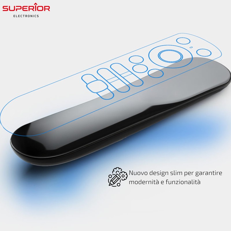 Superior Electronics Universal Bluetooth Remote Control with Voice Control Compatible