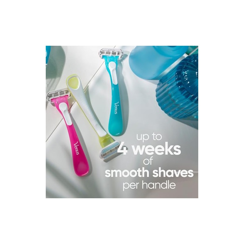 Gillette Venus Tropical - Maquinilla de afeitar desechable para mujer,