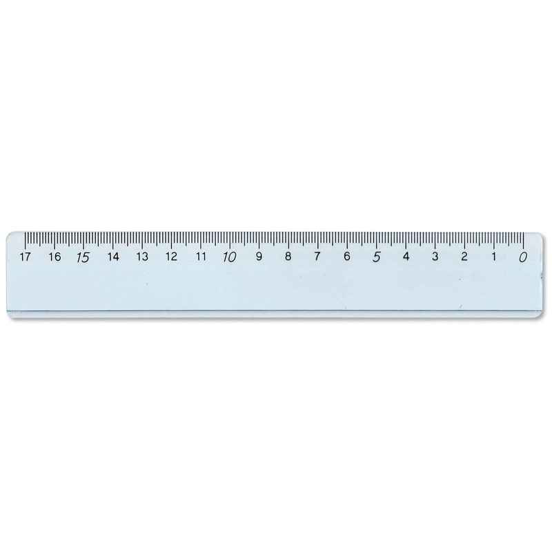 Arda 28917 Man Left Handed Ruler, 17 cm, Left