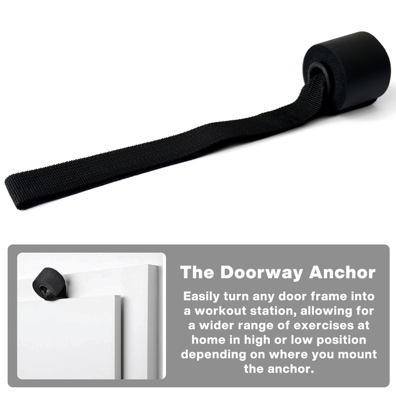 Meteor Resistance Bands Accessories Pack - Includes Dual Exercise Handles