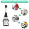 Yanmis 2-Position Joystick Switch, 2NO, XD2PA22CR, Momentary, 380V AC, 22mm