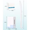 AIR U+ Disposable Toilet Brush Wand for Scrubbing Bubbles Flushable