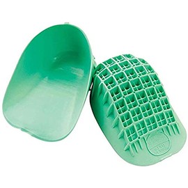 Tuli's Heel Cups Model Pro for Trainers + Free Tube Ice Power Gel - Green - Size: Taglia R