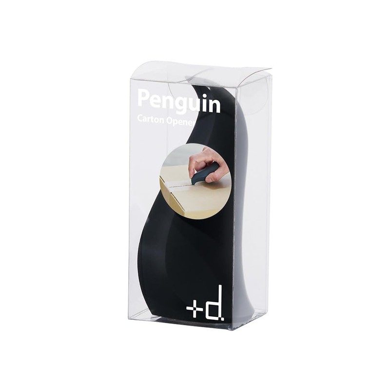 +d Penguin Carton Opener White DA-1370-WH