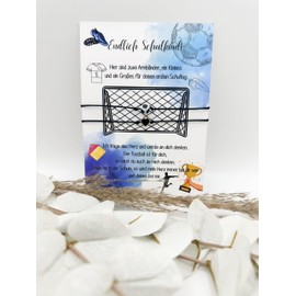 Schulkind Armband Geschenke zur Einschulung Junge Mama Sohn Freundschaftsarmband Schultüte Ideen Schulanfang