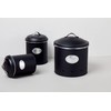 WENKO storage container Nero, airtight container, waterproof, made of lacquered