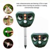 Outdoor Waterproof Solar Powered Pest Rejector Garden Farm Mouse Mole