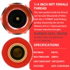 RayMagic 5 In 1 Universal Quick Industrial Connect Coupler, 1/4"