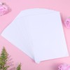 100 Sheets White Shimmer Cardstock Paper 8.5" x 11" Thick