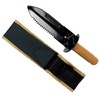 FisherLabs Fisher Double Serrated Digging Knife with Sheath