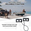JNDO Outboard Hydraulic Steering Lock 4”Outboard Motor Steering Lock Boat