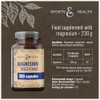 Chelated Magnesium glycinate Capsules - 300 Magnesium bisglycinate Capsules