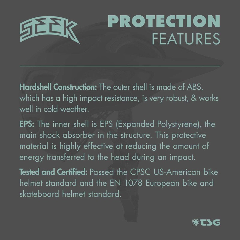 Tsg Seek Solid Color Helmet, Unisex, Seek Solid Color, satin