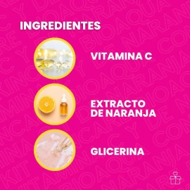 Kit Skincare Bioaqua Con Vitamina C Y Extracto De Naranja Para Cuidado Facial Y De La Piel Quita Manchas Para Todo Tipo De Piel
