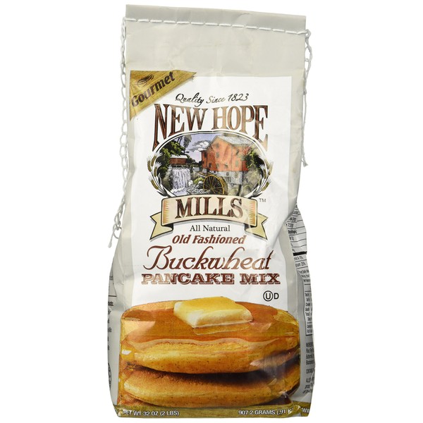 New Hope Mills New Hope Mills Mix, Old Fashion Buckwheat Pancake Mix, 2 lb, 2 lb