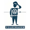Nostalgic-Art 14348, Volkswagen VW Service Man, Magnet 8 x 6