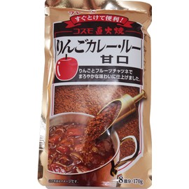 Cosmo Broiled Apple Curry Rou, Sweet 6.0 oz (170 g)