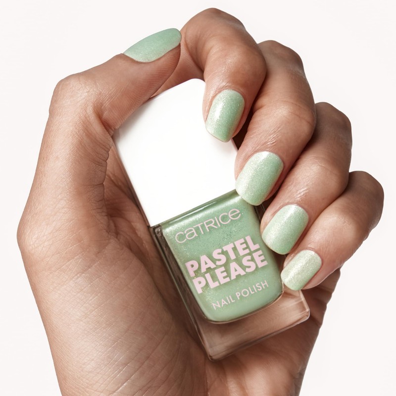 Catrice Pastel Please Nail Polish 040 Mint Breeze Shimmer Nail