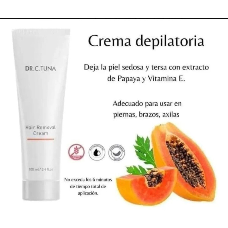 Crema Depilatoria Pieles Sensibles Farmasi