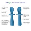 TalkTools ITSY Tiny Silicone Spoons – Twin Pack Soft Silicone