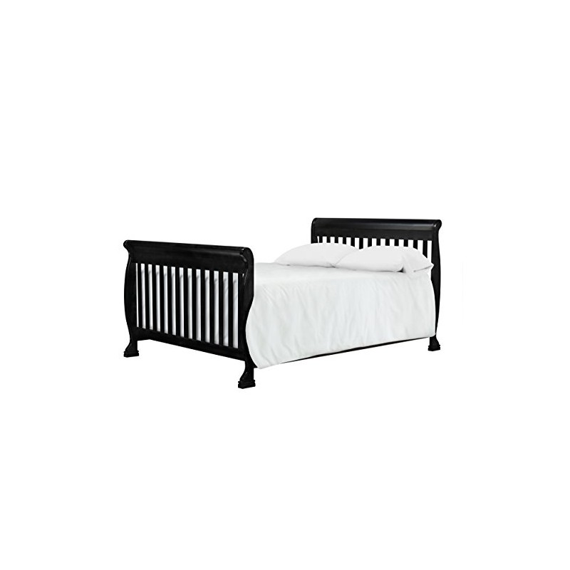 Davinci Twin/Full Size Bed Conversion Kit (M4799) in Ebony