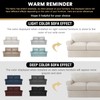 PrinceDeco T Cushion Loveseat Slipcover 3 Pieces Sofa Covers for