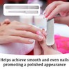 2pcs Multi-Function Stainless Steel Nail File - Practical Professional Double-Sided