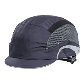 JSP AAG000-002-100 HardCap Aerolite Micro Peak Bump Cap, 2.5 cm, Navy
