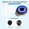 Waveshare ESP32-C3 0.71inch Round Display Development Board, 160×160 Resolution, Based