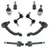 TRQ Front Steering & Suspension Kit Ball Joint Sway Bar