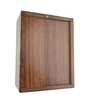 Indian Glance Wooden Urn Box - Human Funeral Cremation Urn