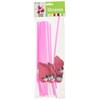 Flamingo Straws (1 dozen)