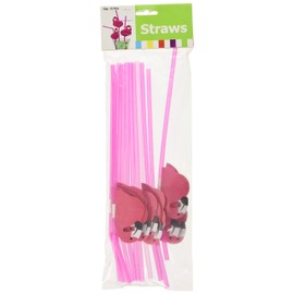 Flamingo Straws (1 dozen)