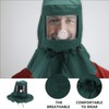 Outanaya Sandblasting Helmet Protective Dust Mask for Abrasive Work Comfortable
