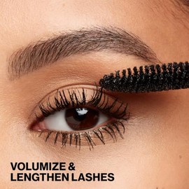 Smashbox Full Exposure Mascara | Volume and Length Mascara for Intense, Defined Lashes | Large Tapered Brush, 0.38 Fl Oz
